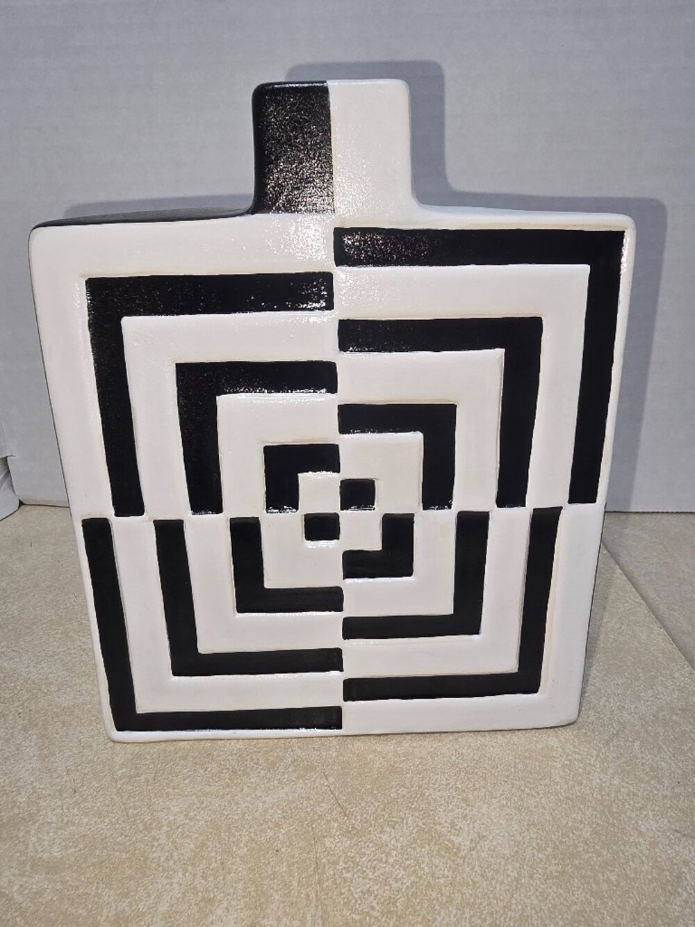 One of a Kind Jonathan Adler Designed Hand Painted Decorative Ceramic/Porcelain